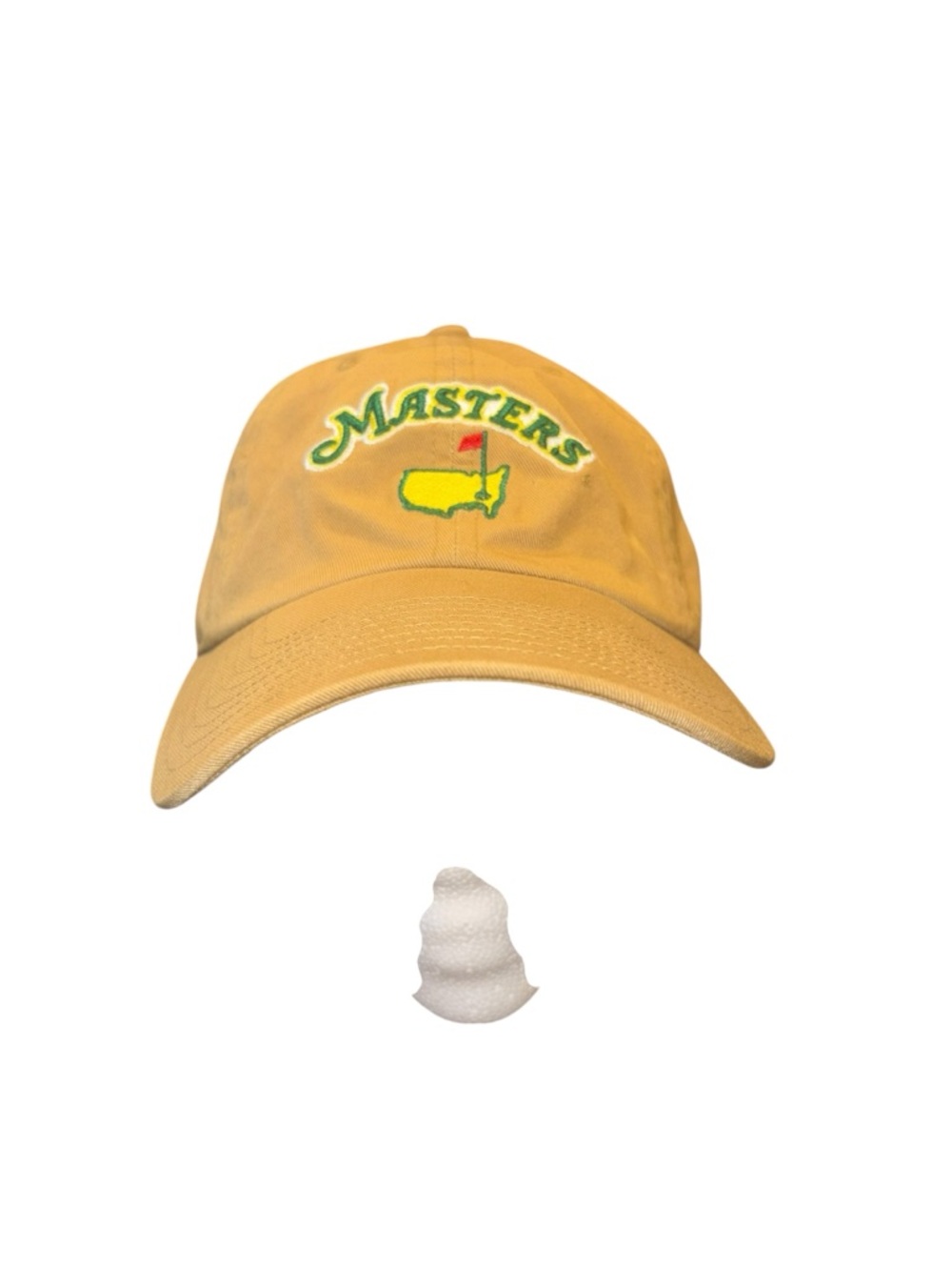 Masters Augusta National Hat American Needle Yellow Vintage Golf Cap